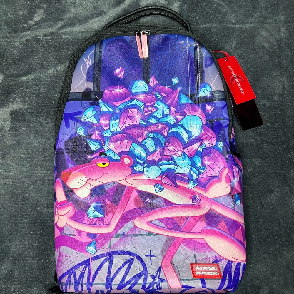 Sprayground Pink Panther Diamond Heist Backpack